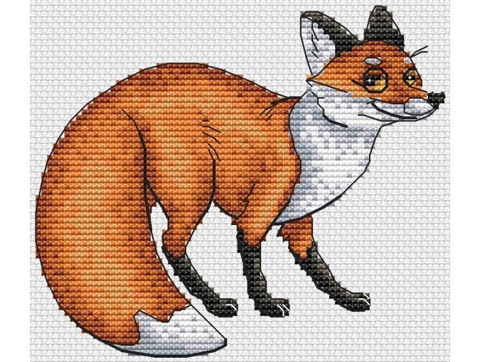 Forest Animals. Fox Cross Stitch Pattern фото 1