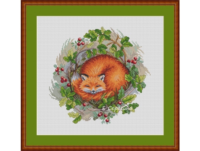 Fox Dreams Cross Stitch Pattern фото 4