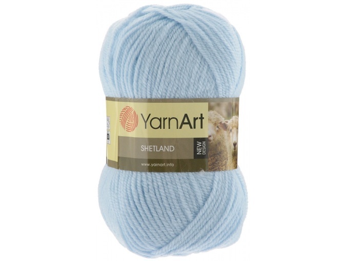 YarnArt Shetland 30% Virgin Wool, 70% Acrylic, 5 Skein Value Pack, 500g фото 18