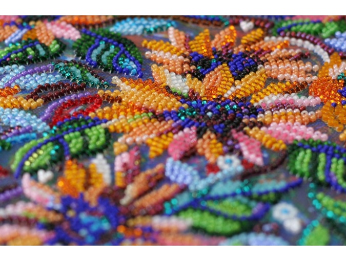 Sun Symbol Bead Embroidery Kit фото 7