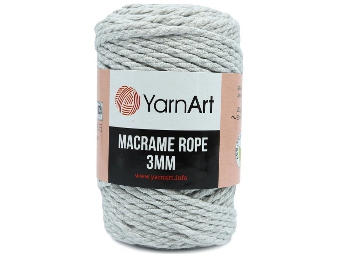 YarnArt Macrame Rope 3mm 60% cotton, 40% viscose and polyester, 4 Skein Value Pack, 1000g фото 7