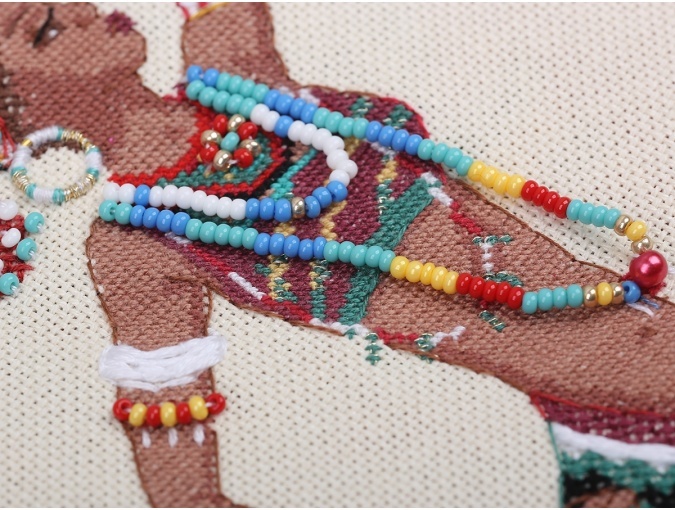 Women of the World. Africa.Cross Stitch Kit фото 4