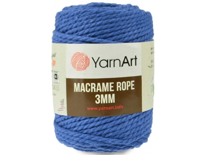 YarnArt Macrame Rope 3mm 60% cotton, 40% viscose and polyester, 4 Skein Value Pack, 1000g фото 19