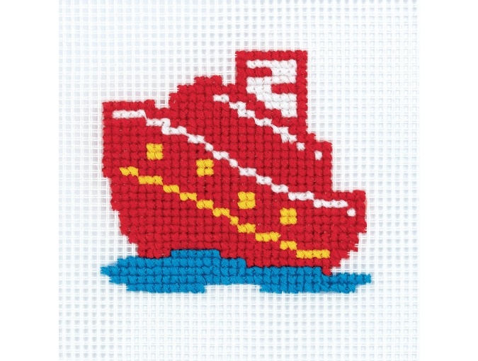Toy Stories. Ship Cross Stitch Kit фото 1
