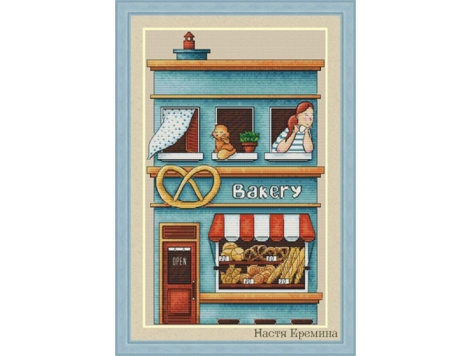 Bakery Cross Stitch Pattern фото 1