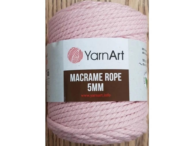 YarnArt Macrame Rope 5mm 60% cotton, 40% viscose and polyester, 2 Skein Value Pack, 1000g фото 12