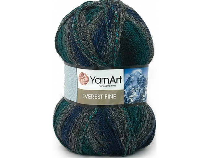 YarnArt Everest Fine 30% wool, 70% acrylic, 3 Skein Value Pack, 600g фото 10
