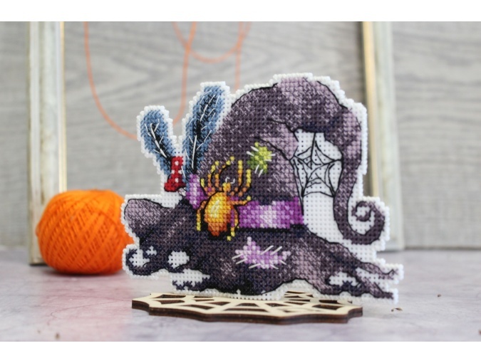 Witch Hat Cross Stitch Kit фото 2