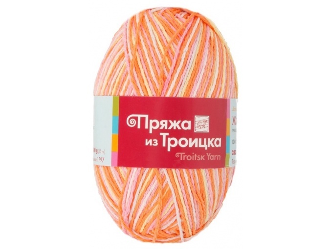 Troitsk Wool Jasmine, 100% Cotton 5 Skein Value Pack, 500g фото 26