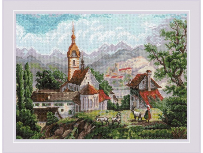 Monastery Shonenvert Cross Stitch Kit  фото 1