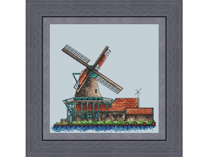 Mill De Kat Cross Stitch Pattern фото 1