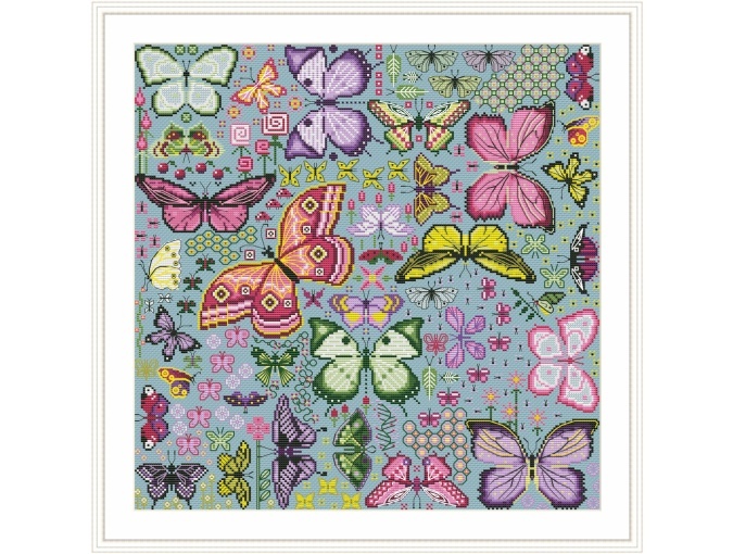 Butterflies. Midday Cross Stitch Pattern фото 7