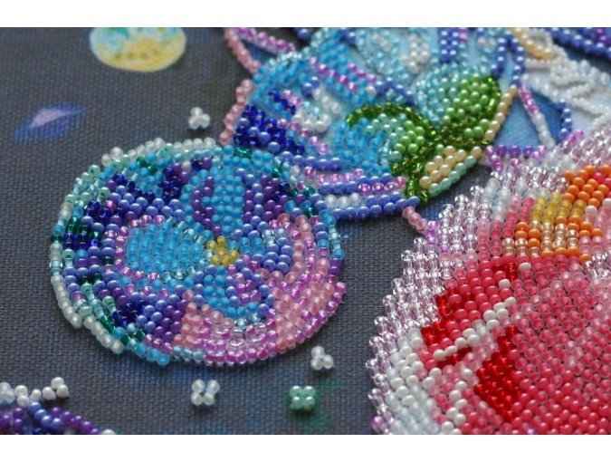 Night Dance Bead Embroidery Kit фото 7
