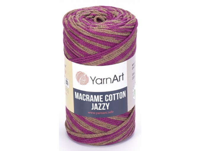 YarnArt Macrame Cotton Jazzy 80% cotton, 20% polyester, 4 Skein Value Pack, 1000g фото 7