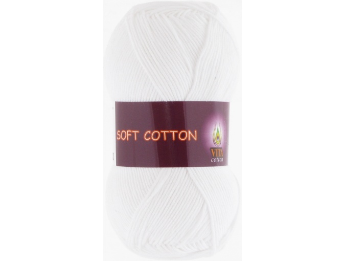 Vita Cotton Soft Cotton 100% Cotton, 10 Skein Value Pack, 500g фото 2