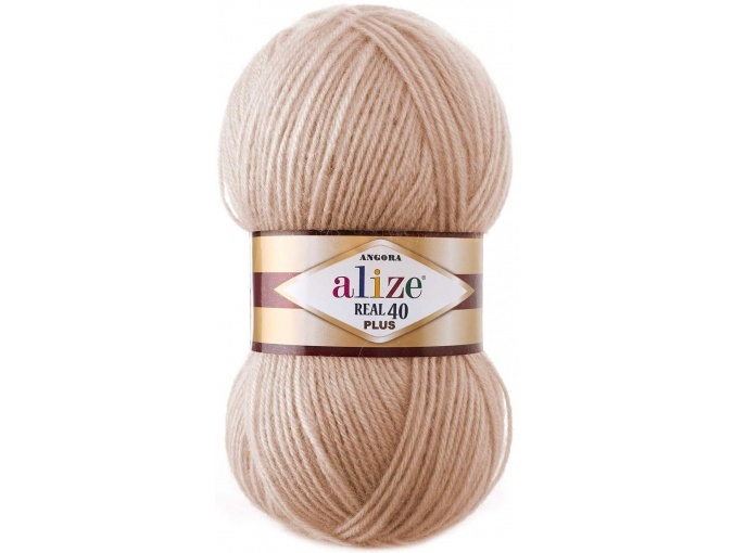 Alize Angora Real 40 Plus, 40% Wool, 60% Acrylic 5 Skein Value Pack, 500g фото 3