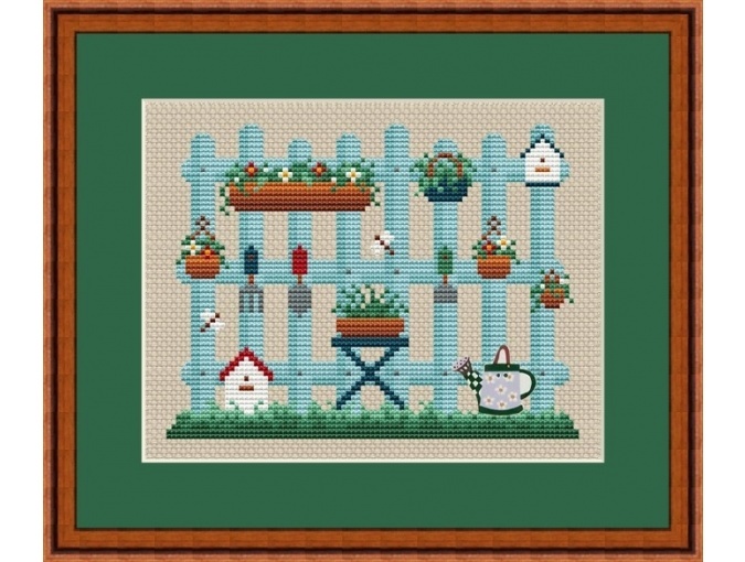 My Sweet Garden Cross Stitch Pattern фото 1
