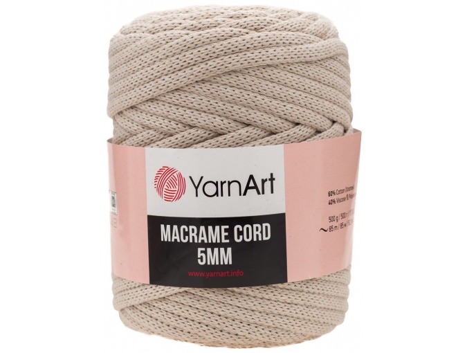 SET OF 10 SKEINS x 200 meters 5 mm Polyester rope for crocheting 5 mm Polyester cord 228 yards Macrame cord 5 mm