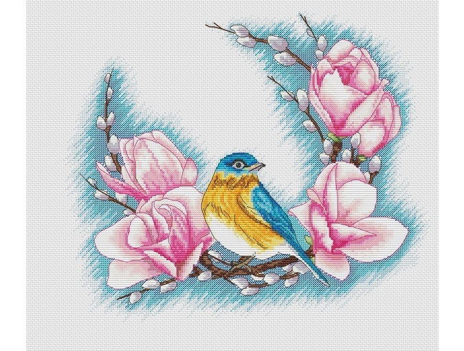 Bird Cross Stitch Pattern Birds Watercolor Cross Stitch Pattern Bird House Cross Stitch Pattern 3 Instant PDF Download