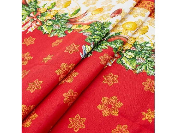 Christmas Patchwork Fabric фото 2
