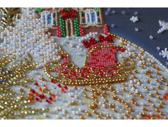 Christmas Fairy Tale Bead Embroidery Kit фото 4