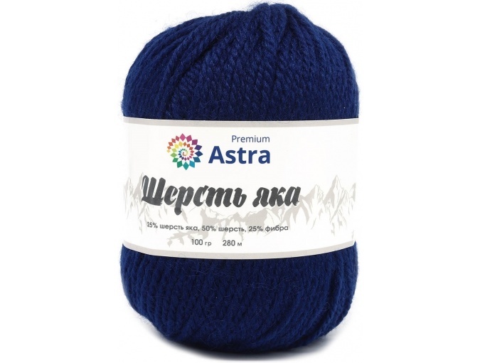 Astra Premium Yak Wool, 25% yak wool, 50% wool, 25% fiber, 2 Skein Value Pack, 200g фото 12
