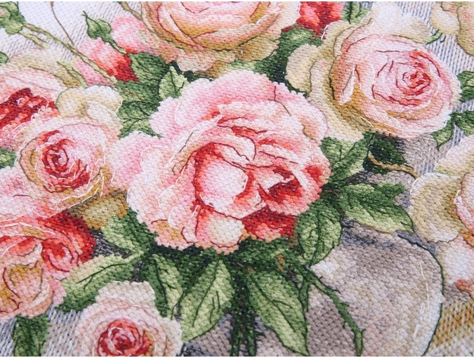 Bouquet of Roses Cross Stitch Kit фото 6