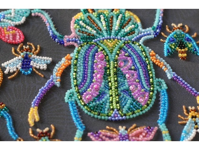 Beetles Bead Embroidery Kit фото 3