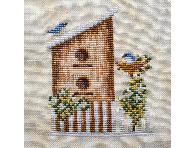 Birdhouse 5 Cross Stitch Pattern фото 2