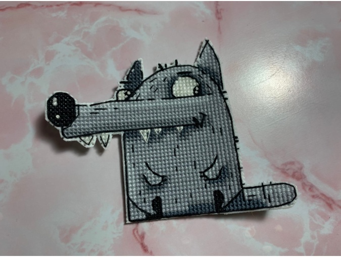 A Wolf Cross Stitch Pattern фото 6