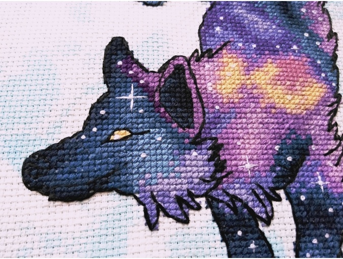 Starlight Night. Star Fox Cross Stitch Pattern фото 5