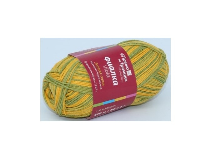 Troitsk Wool Violet, 100% Cotton 5 Skein Value Pack, 250g фото 31