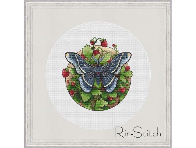 Wild Strawberry Cross Stitch Pattern фото 1