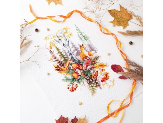 Autumn Forest Spirit Cross Stitch Kit фото 5