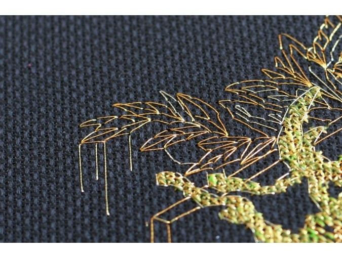 Golden Beetle Cross Stitch Kit фото 2