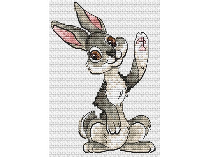 Forest Animals. Hare Cross Stitch Pattern фото 1