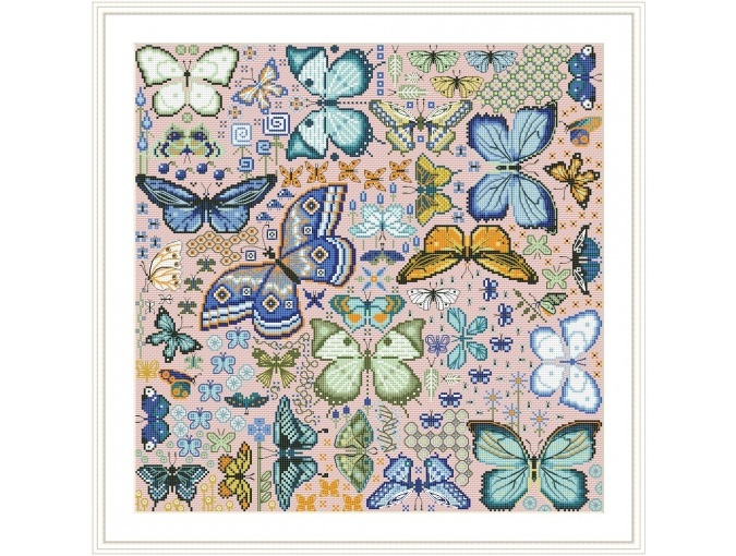 Butterflies. Evening Cross Stitch Pattern фото 8