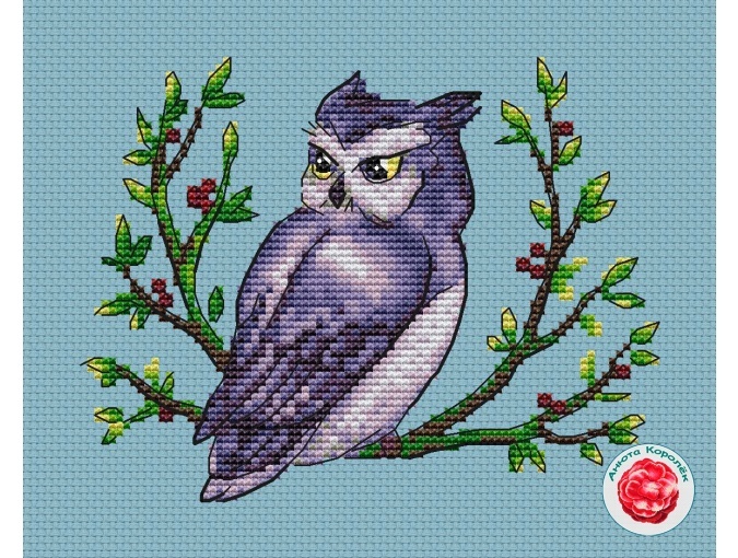 Owl Tales 3 Cross Stitch Pattern фото 1