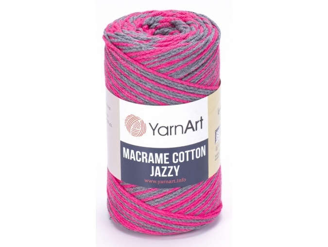 YarnArt Macrame Cotton Jazzy 80% cotton, 20% polyester, 4 Skein Value Pack, 1000g фото 2