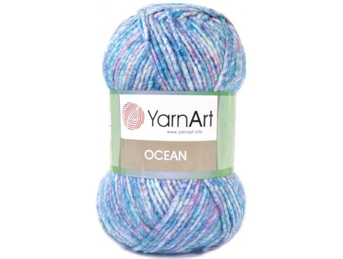 YarnArt Ocean 20% Wool, 80% Acrylic, 5 Skein Value Pack, 500g фото 10