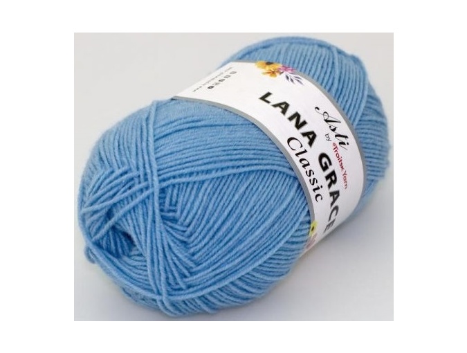 Troitsk Wool Lana Grace Classic, 25% Merino wool, 75% Super soft acrylic 5 Skein Value Pack, 500g фото 11