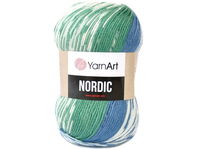 YarnArt Nordic 20% Wool, 80% Acrylic, 3 Skein Value Pack, 450g фото 10