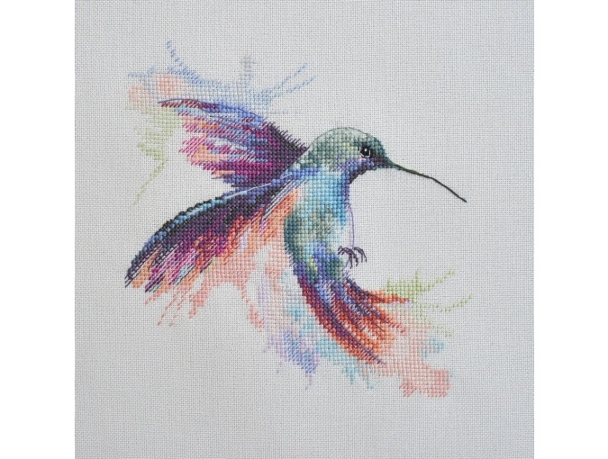 Hummingbird Cross Stitch Pattern фото 3