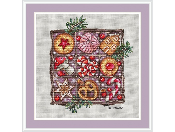 Sweets for Christmas Cross Stitch Pattern фото 1