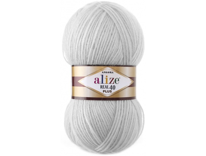 Alize Angora Real 40 Plus, 40% Wool, 60% Acrylic 5 Skein Value Pack, 500g фото 4