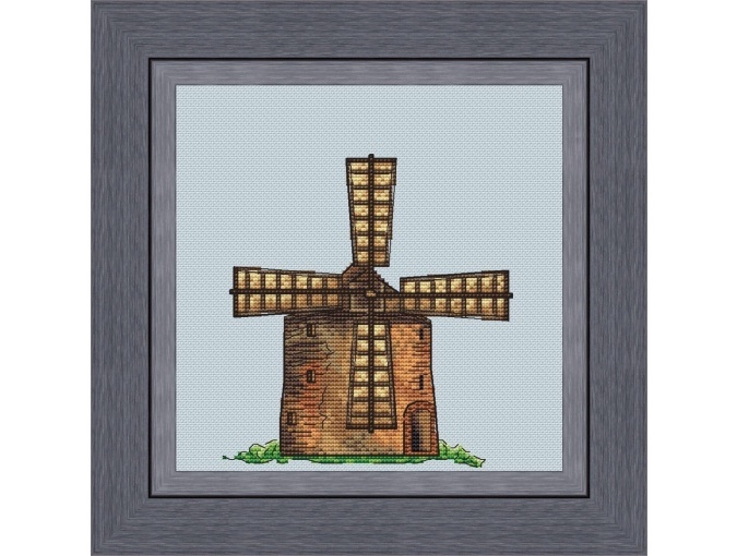 Czech Mill Cross Stitch Pattern фото 1