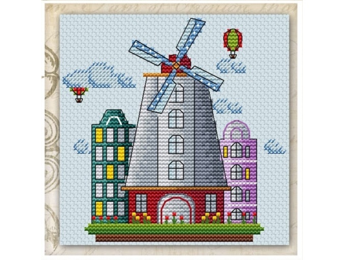 Netherlands Cross Stitch Chart фото 1