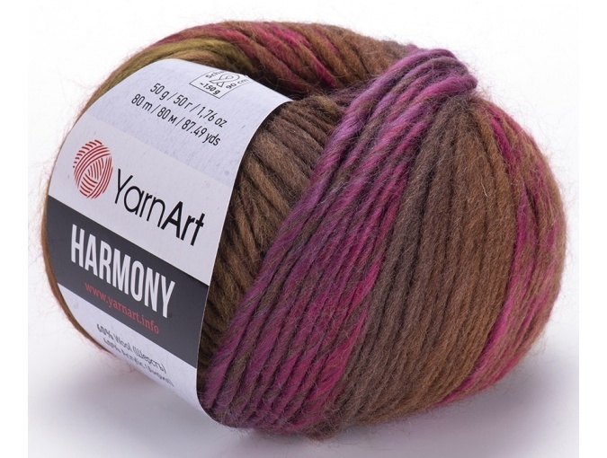 YarnArt Harmony 60% Wool, 40% Acrylic, 10 Skein Value Pack, 500g фото 4