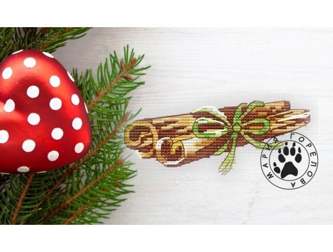 Christmas Toys. Cinnamon Cross Stitch Pattern фото 1