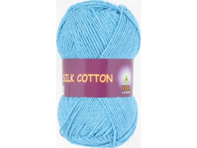 Vita Cotton Silk Cotton 20% Silk, 80% Cotton, 10 Skein Value Pack, 500g фото 8